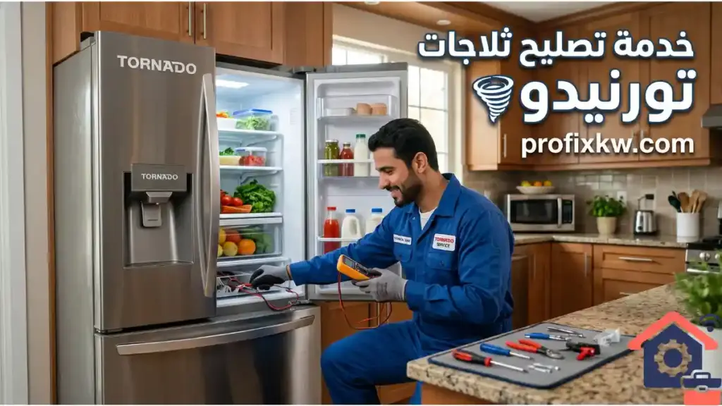 خبير تصليح ثلاجات تورنيدو